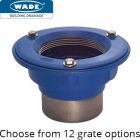 C344 Vari-Level Non-Trapped Vertical Outlet Medium Sump Cast Iron Wade Drain Bundle