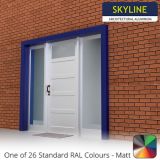 100mm Face Deepline Door Surround Kit - Max 2200mm x 2100mm - One of 26 Standard RAL Colours TBC