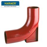 100mm Harmer SML Cast Iron Soil & Waste Above Ground Pipe - Rest Bend