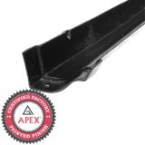 115mm (4.5") Victorian Ogee Cast Iron Gutter 1.83m Length - Black