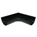 125mm Half Round Black Coated Galvanized Steel 90degreeInternal Gutter Angle