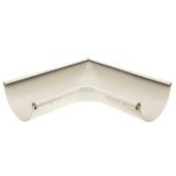 125mm Half Round Grey White Galvanised Steel 90 degree Internal Gutter Angle