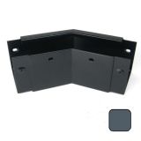 125x100mm Aluminium Joggle Box 135 Degree Internal Gutter Angle - RAL 7016M Anthracite Grey 