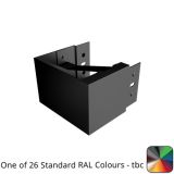 125x100mm Aluminium joggle Box Left Hand Stopend - One of 26 Standard Matt RAL colours TBC