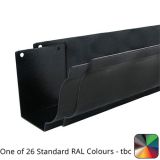 125x100mm SnapIT Aluminium Moulded 3m Gutter Length - One of 26 Standard Matt RAL colours TBC