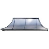 1500mm Natural Zinc Belgravia Classic - 750mm tall - Canopy