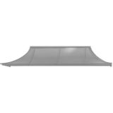 2200mm Quartz Zinc Belgravia Deco - 610mm tall - Canopy