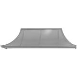 1500mm Quartz Zinc Belgravia Classic - 750mm tall - Canopy