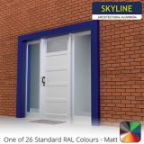 150mm Face Deepline Door Surround Kit - Max 2200mm x 2100mm - One of 26 Standard RAL Colours TBC