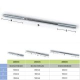 200mm M10 Galvanised Steel Screw for use with Galvanised Steel Downpipe Bracket with M10 Boss  - (there is no Natural Zinc version)