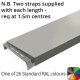 272mm  Aluminium Coping (Suitable for 181-210mm Wall) - Length 3m - Powder Coated Colour TBC