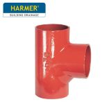 100 x 50mm Harmer SML Cast Iron Soil & Waste Above Ground Pipe - Single Branch - 88 Degree