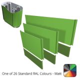 1000mm Aluminium Flat Extender Panel - Length 3m - in one of 26 Ral colours tbc