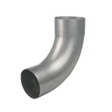 80mm Galvanised Steel Downpipe 90Âº Bend