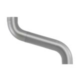 80mm Natural Zinc  (there currently isno Galv Steel version) Downpipe 2-part Offset - up to 700mm Projection