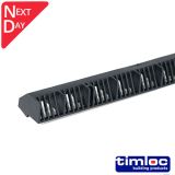 Over Fascia Vent Strip 10mm Airflow 1m - Black 