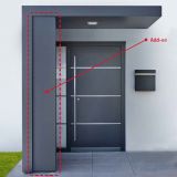 Upgrade a BS Side Panel with a RAL 7016 Anthracite Grey Depot Panel 330mm x 220cm from Rainclear Systems