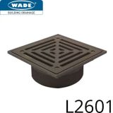 L2601 Grate - Cast Iron Sherardized 4" NPSM - 150 sq