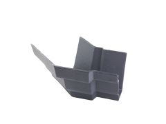 100 x 75mm (4"x3") Hargreaves Foundry Cast Iron G46 Moulded Gutter External obtuse angle - Primed