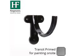 100x75mm Primed Cast Iron Deep HR Fascia Bracket - Primed