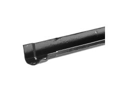 100mm (4") Hargreaves Foundry Ogee Cast Iron Gutter length - 1.83m (6ft) - Pre-Painted Black