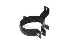 100mm Black Coated Galvanised Steel Downpipe Bracket