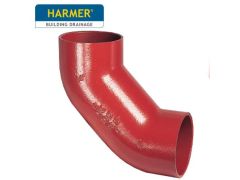 100mm Harmer SML Cast Iron Soil & Waste Above Ground Pipe - Short Double Bend - 88 Degree