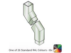 75x75mm Flushjoint Aluminium Square 135 Degree Two-part Offset with 250mm Offset - One of 26 Standard Matt RAL colours TBC