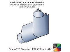 86x106mm Guardian Aluminium Bend - 135 Degree - One of 26 Standard Matt RAL colours TBC