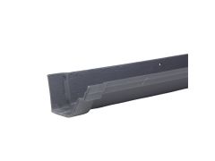 115mm (4 1/2") Hargreaves Foundry Notts Ogee Cast Iron Gutter length - 1.83m (6ft) - Primed