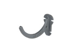 115mm (4.5") Beaded Half Round Cast Iron Fascia Bracket - Primed