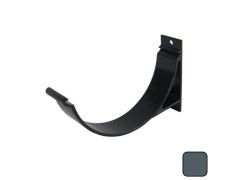 115mm (4.5") SnapFix Aluminium Half Round Fascia Bracket - RAL 7016M Anthracite Grey 