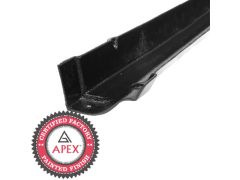 115mm (4.5") Victorian Ogee Cast Iron Gutter 1.83m Length - Black