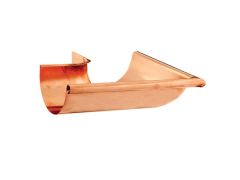 115mm Half Round Copper 90 degree External Gutter Angle