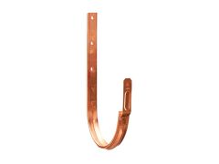 115mm Half Round Copper Top Fix Rafter Bracket