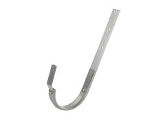 115mm Half Round Galvanised Steel Top Fix Rafter Bracket (Bend On Site)