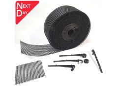 117mm Gutter Grid Mesh 50mtr Roll 