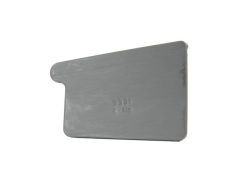 120mm Quartz Zinc Box Right-Hand Gutter Stopend