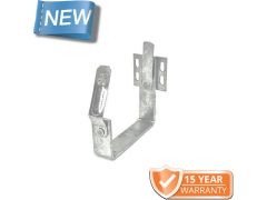 120x75mm Box Profile Galvanised Steel Fascia Gutter Bracket