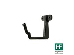 125 x 100mm (5"x4") Hargreaves Foundry Cast Iron H16 Moulded Gutter Fascia Bracket - Pre-Painted Black