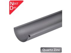 125mm Half Round Quartz Zinc Gutter 3m Length