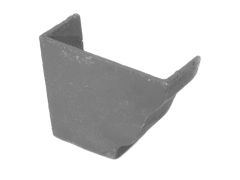 125x100 (5"x 4") Moulded Cast Iron Left Hand Internal Stopend - Primed