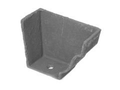 125x100 (5"x 4") Moulded Cast Iron Right Hand External Stopend - Primed