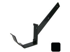 125x100mm SnapFix Aluminium Moulded Side Fix Rafter Bracket - RAL 9005M Matt Black 