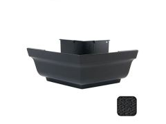 125x100mm SnapIT Aluminium Moulded 135 Degree External Gutter Angle - Textured Black