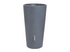 150ltr Vase Blue Grey Granite colour water tank with planting space and Chrome Tap