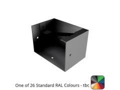 150x150mm Aluminium Joggle Box Right Hand Stopend - One of 26 Standard Matt RAL colours TBC