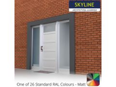 200mm Face Slimline Door Surround Kit - Max 2200mm x 2100mm - One of 26 Standard RAL Colours TBC