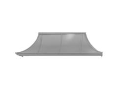 1500mm Quartz Zinc Belgravia Classic - 750mm tall - Canopy