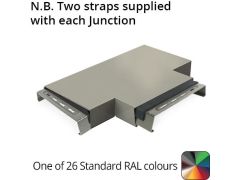 272mm  Aluminium Coping (Suitable for 181-210mm Wall) -  T Junction - Powder Coated